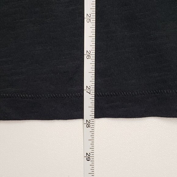 Madewell Plus Whisper Cotton Crewneck Pocket Muscle Tank True Black Women 3X NWT - Picture 7 of 16